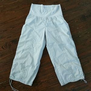 Ann Taylor Loft khaki Maternity capris
